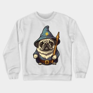 Pug says You Shall Not Pass Crewneck Sweatshirt